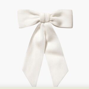 Jennifer Behr Wide Velvet Bow Barrette‎